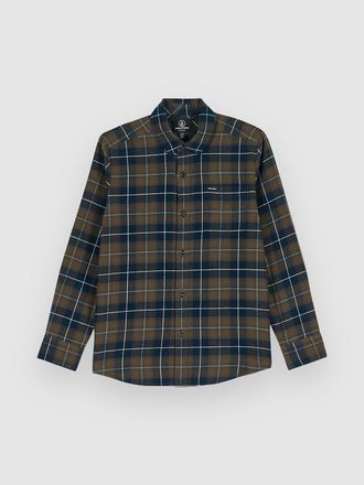 Volcom Caden Plaid Kids Hemd blau