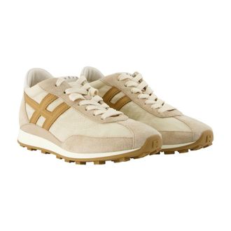 Hogan Womens H699 Sneaker Beige Calfskin