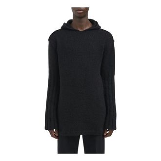 Rick Owens Heren, Sweatshirts & Hoodies, Zwart, Maat: M Zijde