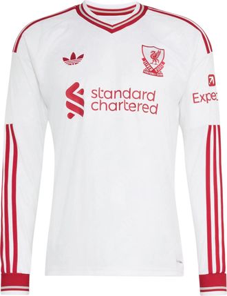 adidas Liverpool FC 26/27 Away Jersey Long Sleeve White KB8292