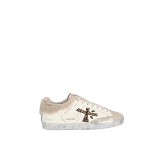 Premiata Stevend 7606M - Dames - Sneakers - Wit - 37 EU - Leer - Schoenen