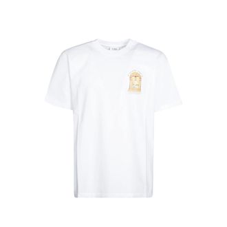 Casablanca HERMONS MIRAGE ARCH PRINTED CLASSIC T-SHIRT
