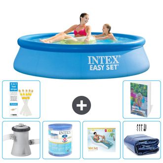 Intex Piscina Easy Set Redonda - 244x61 Cm - 7-piezas S347
