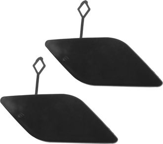 OEM Dos Tapas Para El Enganche Del Parachoques Delantero De Los Mercedes-benz Clase E W212, E300, E350, E400 Y E500, De Color Negro