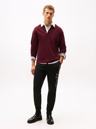 Tommy Hilfiger Mens Tommy Logo Sweatpant - Black - XXXL