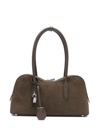 Stella McCartney Ryder padlock shoulder bag - Brown