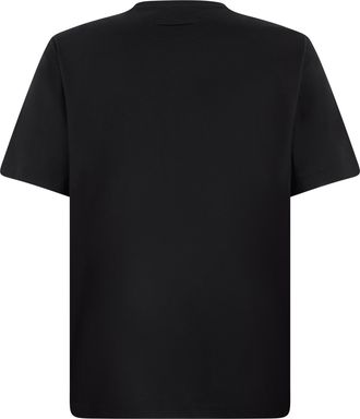 Ermenegildo Zegna Mens Cotton T-Shirt Black T-Shirts And Polos