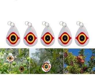OEM Paquete De 5 Ojos Espeluznantes De Aves Rapaces, Repelentes Colgantes Para Aves Que Mantienen A Las Aves Alejadas De Sus Graneros, Ventanas De Jard&iacute;n 