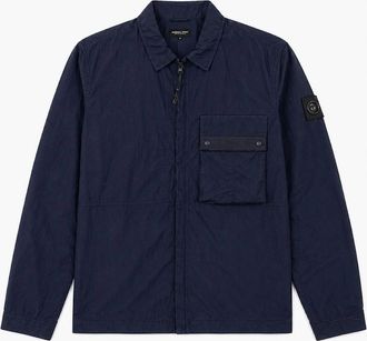 Marshall Artist Mens Marshall Artist Woodvale Overshirt Navy - Size: 42/Regular