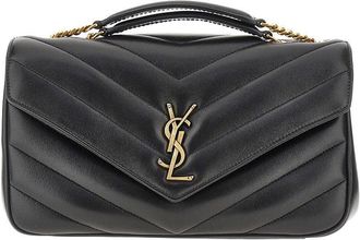 Saint Laurent Quilted nappa leather medium Loulou bag Woman One Size