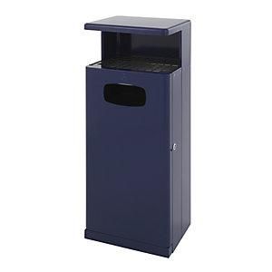 EKO Abfallsammler Mit Ascherdach Aluminium Volumen 55 L Bxhxt