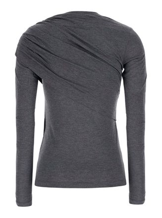Isabel Marant Womens Blouse Dressi-Ga Grey Top