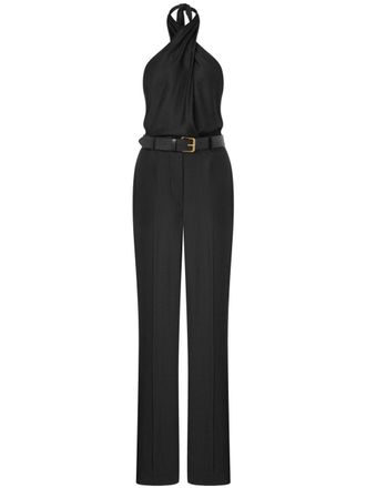 Moschino Black Halterneck Jumpsuit
