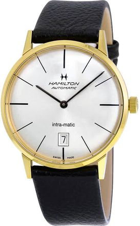 Hamilton Intra-Matic Automatic Silver Dial Mens Watch H38475751