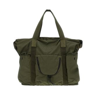 C.P. Company Tote Bags, male, Green, Size: ONE SIZE Large Multi-Pocket Bag
