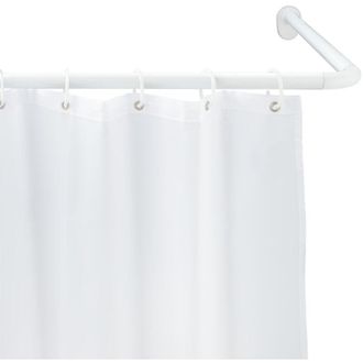 WENKO Barra Angular Universal Extra Fuerte Blanca Wenko