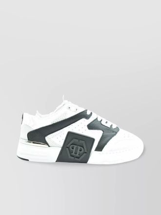Philipp Plein leather low-top sneakers