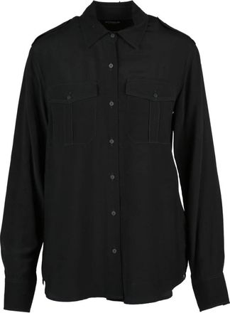 Dondup Overhemden, Dames, Zwart, M, Shirt