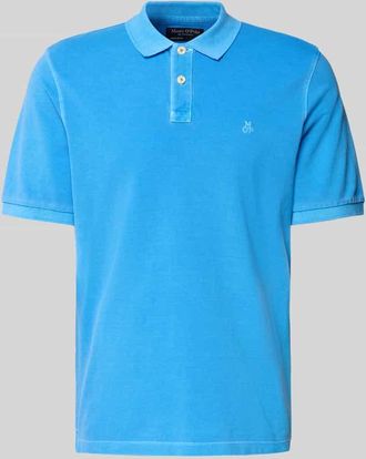 Marc O'Polo Regular Fit Poloshirt aus reiner Baumwolle in Ocean, Gr&ouml;&szlig;e XXXL