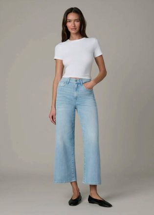 Joe's Mia High Rise Wide Leg Ankle Jeans In Surreal