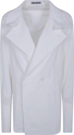 Issey Miyake Monsieur Shirt - Blouses & Shirts - Mujer - Blanco - L