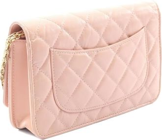 Chanel 2019 matelass&eacute; schoudertas - Roze