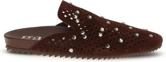 Pedro Garcia Raidy Mules - Dames - Slip ons - Bruin - 38 EU - Leer - Schoenen