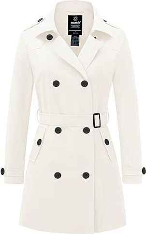 Manteau ample à revers pour femme, Trench-Coat confortable, veste fine, coupe-vent pour femme