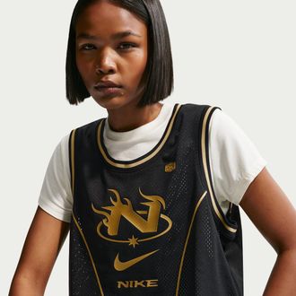 Nike Womens Nike Sportswear Cropped Jersey in Black | IQ1226-010
