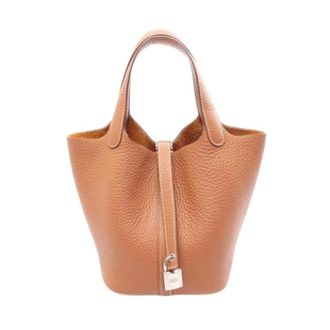 Herm&egrave;s Borsa a secchiello vintage Pre-owned - - Pre-owned - Donna - Marrone - ONE SIZE