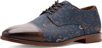 Taft Jackshoe Mens Dress Flat Shoes Brown Paisley : 10.5 M, Leather