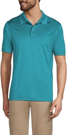 Lands End School Uniform Young Short Sleeve Rapid Dry Polo Shirt in Teal Breeze at Nordstrom, Size Xx-Large