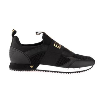 Emporio Armani Sneakers - Heren - Sneakers - Zwart - 39 EU - Polyester - Schoenen
