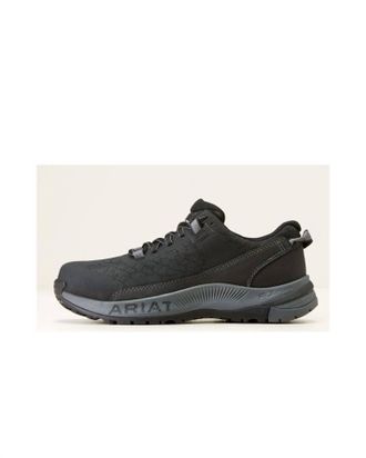 Ariat Womens Outpace Shift Work Shoe In Black