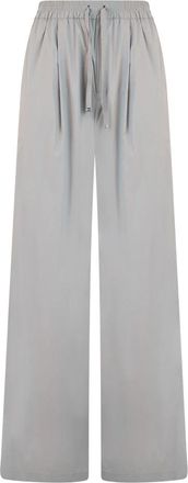 Herno Baggy Pants - Dames - Wijde Broeken - Grijs - M - Broeken