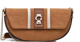 Guess Co Borsa a tracolla con righe - Marrone