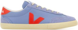 Veja Powder Blue Leather Volley O.T. Sneakers