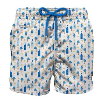 MC2 Saint Barth Beachwear, male, Multicolor, Size: XL Lighting Micro Fantasy Ultralight Swimsuit