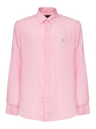 Polo Ralph Lauren Linen Shirt With Logo