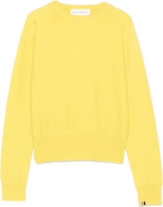 Extreme Cashmere Maglione girocollo in cashmere - Giallo
