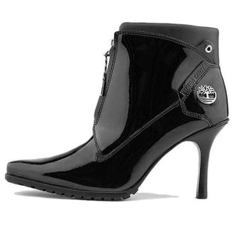 Timberland (WMNS) Timberland x Veneda Carter Zip Boots Black Patent Leather A69TBW