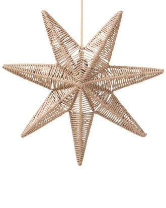 Baxton Studio Idriya Handwoven Jute Pendant Lampshade