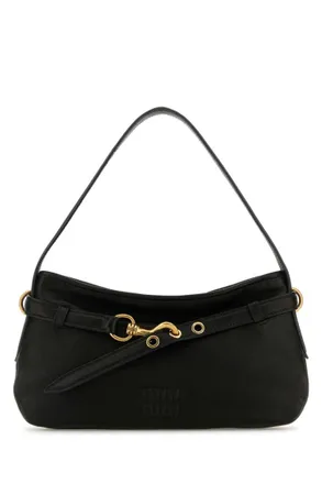 Miu Miu Black Avenue Shoulder Bag