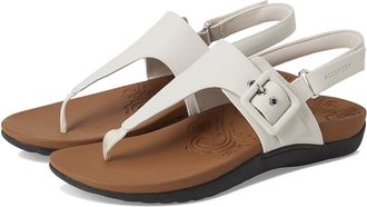 Rockport Rora Womens Sandals Ivory : 8.5 W (C), Leather