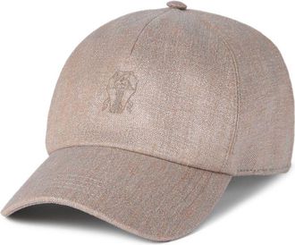 Brunello Cucinelli Brunello Cucinelli Baseballkappe aus Leinen