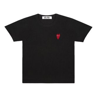 Comme Des Gar&ccedil;ons (WMNS) COMME des GARCONS PLAY Long Heart Logo Tee Black AZ-T229-051-1