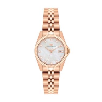 Rhodenwald & S&ouml;hne Womens Female Stainless steel Watch 27,5mm - Rose Gold - One Size