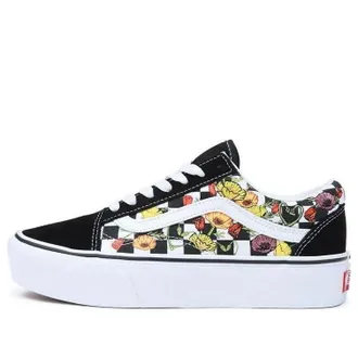 Vans Old Skool Platform Poppy Checkerboard VN0A5KRGBML