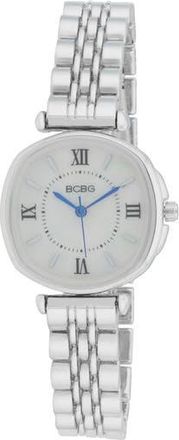 BCBGeneration Oval Bracelet Strap Watch, 28mm in Silver at Nordstrom Rack