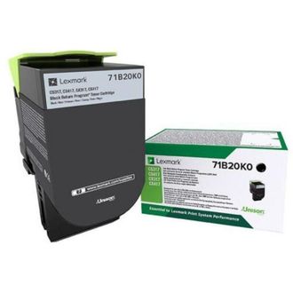 Philips T&oacute;ner Lexmark Negro